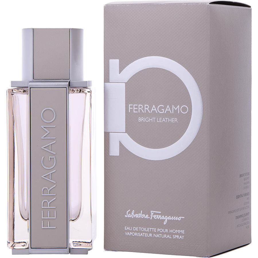 FERRAGAMO BRIGHT LEATHER by Salvatore Ferragamo (MEN) - EDT SPRAY 3.4 OZ