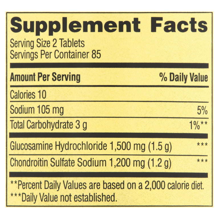 Spring Valley Glucosamine Chondroitin Dietary Supplement Twin Pack, 340 Count, 2 Pack