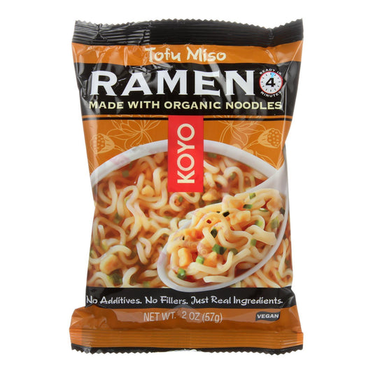 Koyo Tofu Miso Ramen - Case Of 12 - 2 Oz