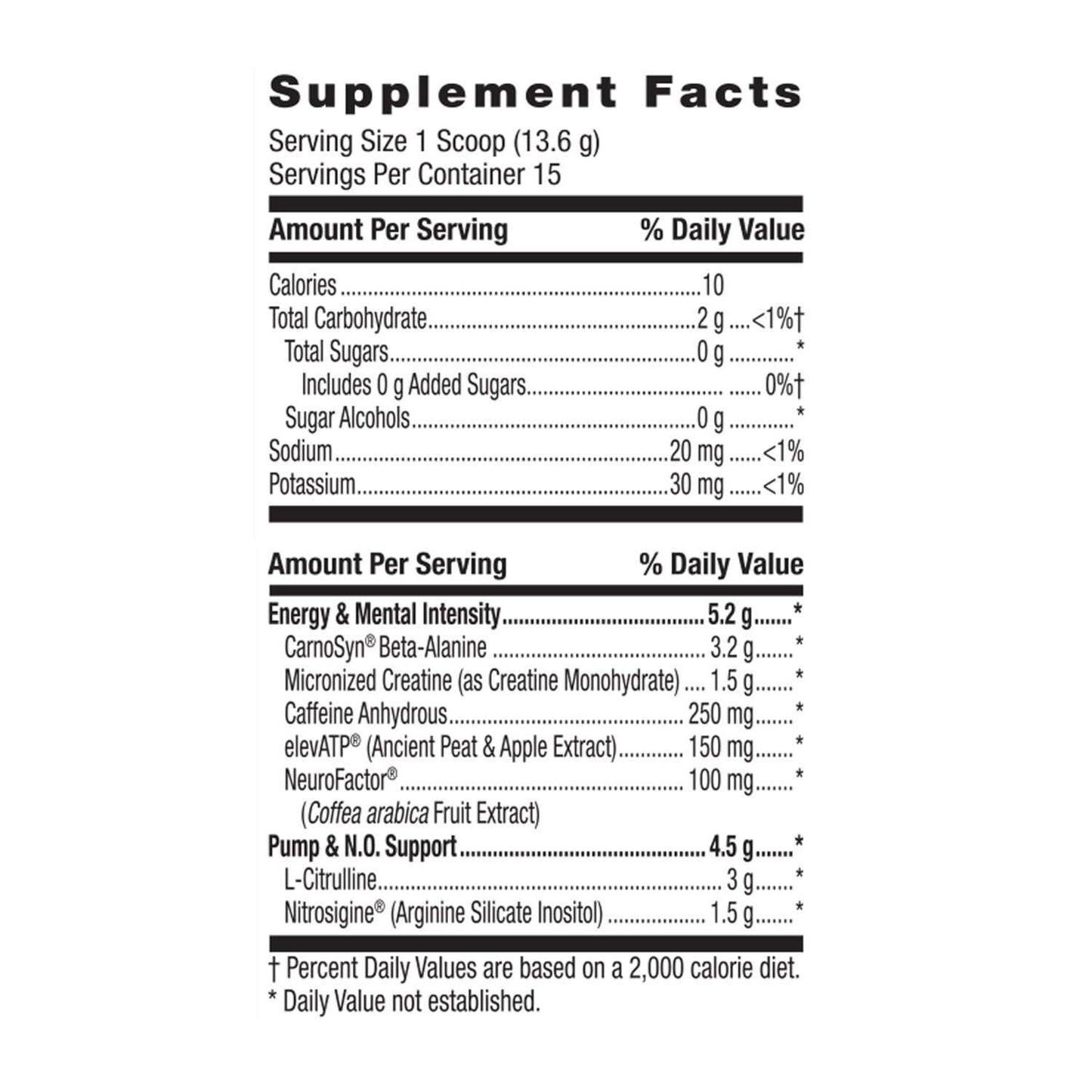 Beyond Raw LIT(TM) Pre-Workout Powder, Orange Mango, 250mg Caffeine, 7.20 oz, 15 Servings