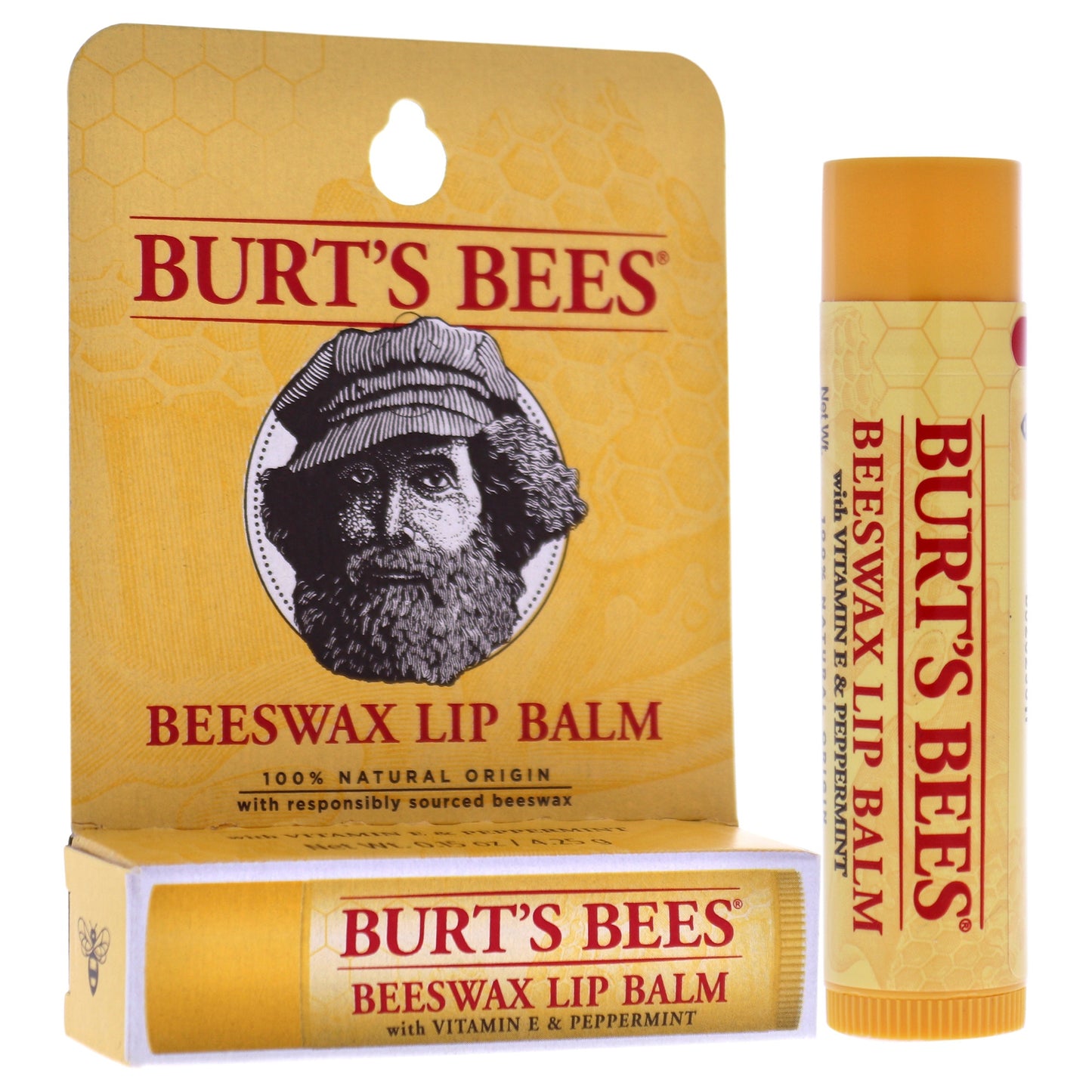 Beeswax Lip Balm With Vitamin E Peppermint Blister