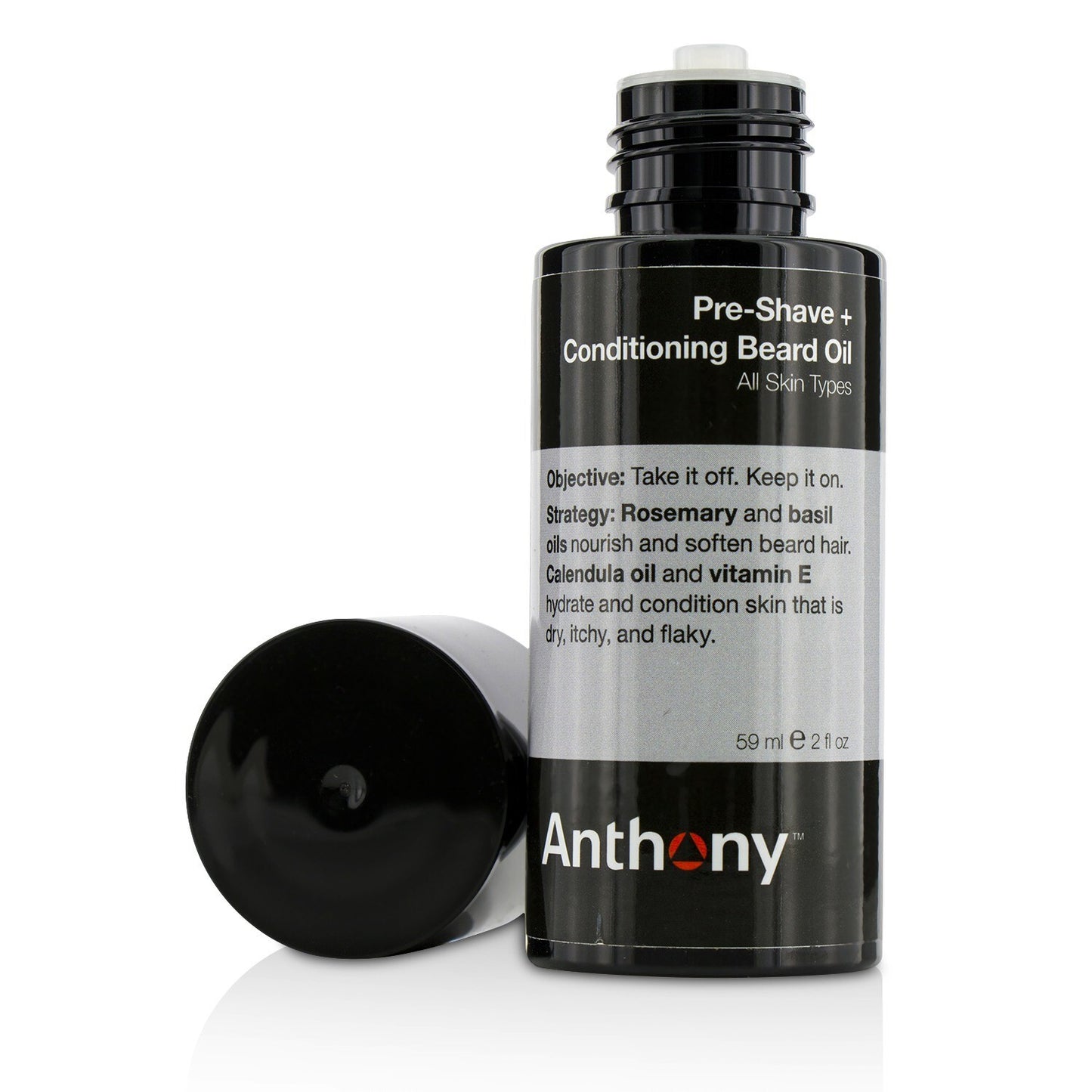 ANTHONY - Logistics For Men Pre-Shave + Conditioning Beard Oil - For All Skin Types 961610 59ml/2oz